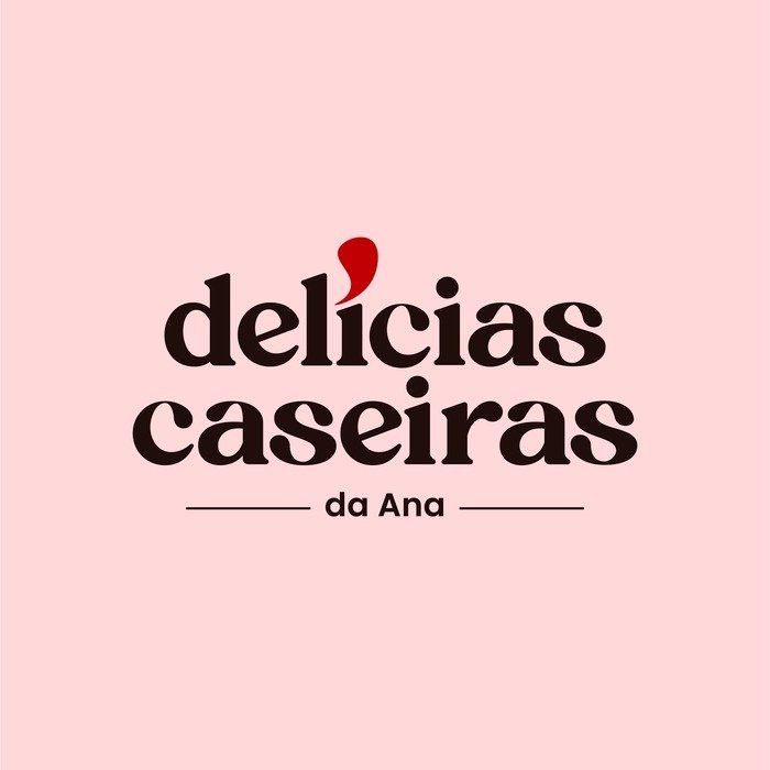 Logo da marca Delícias Caseiras da Ana.